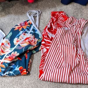 Two XL Cupshe bathing suits